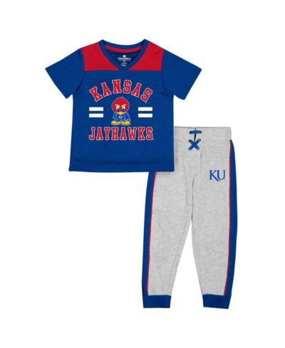 Комплект из джерси и брюк Colosseum Kansas Jayhawks для детей