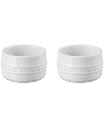 Le Creuset Stoneware 2-Piece Round Ramekin Set