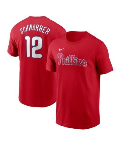 Мужская футболка Nike Kyle Schwarber Philadelphia Phillies Fuse