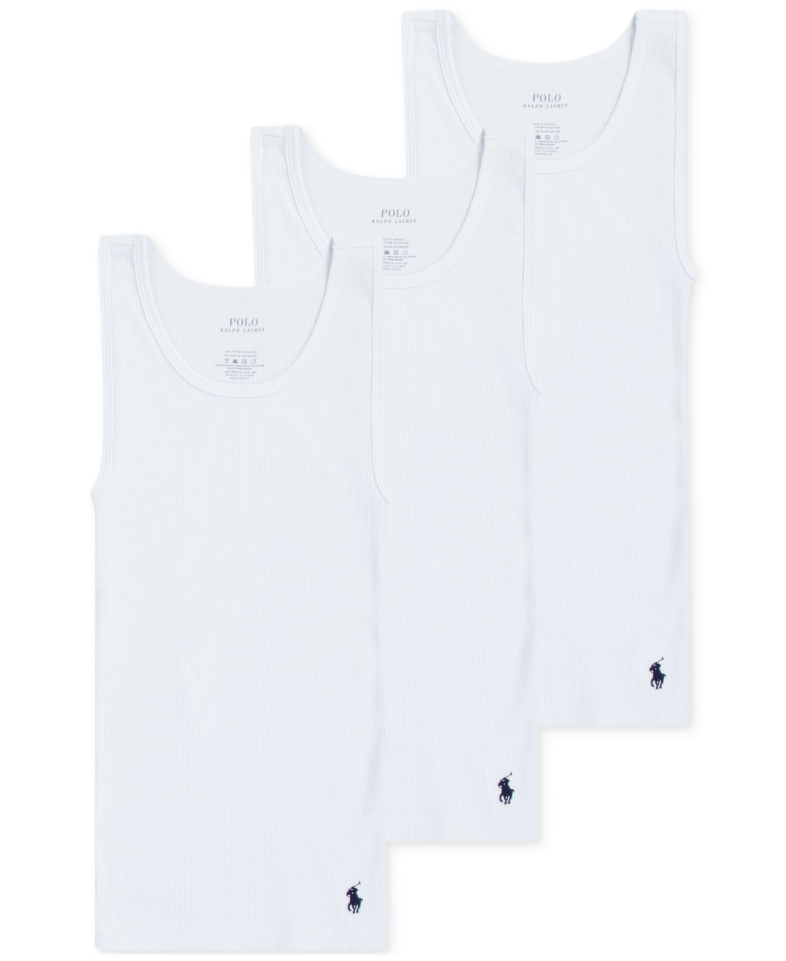 Polo Ralph Lauren Майки для мальчиков, упаковка 3 шт
