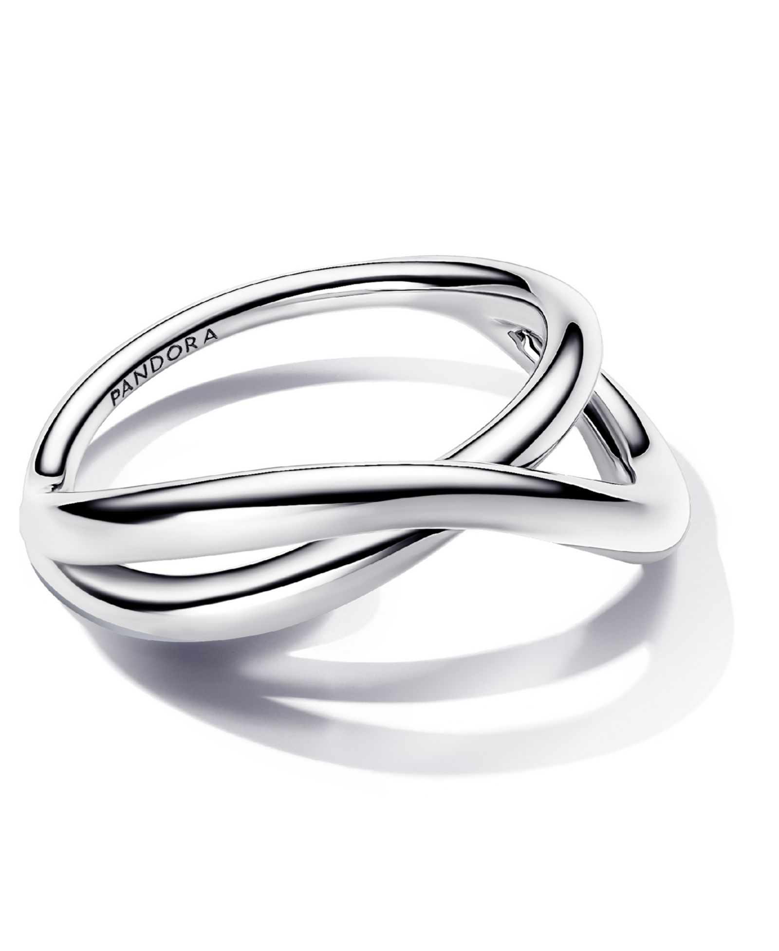 Pandora   Shaped Infinity Ring
