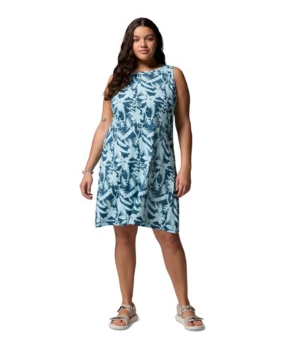 Columbia Платье для активного отдыха с принтом, Plus Size