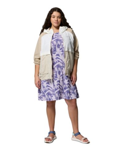 Columbia Plus Size Chill River Printed Active Dress