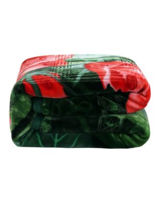 Green, Red Rose