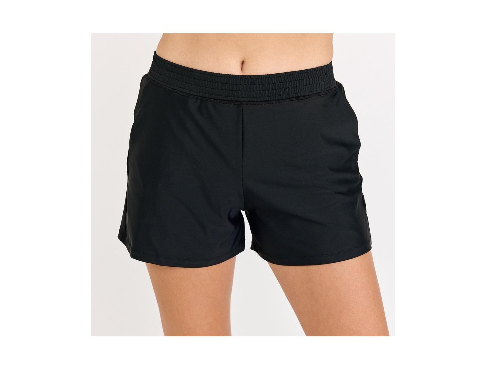 Calypsa Женские плавательные шорты Classic Fit с трусиками