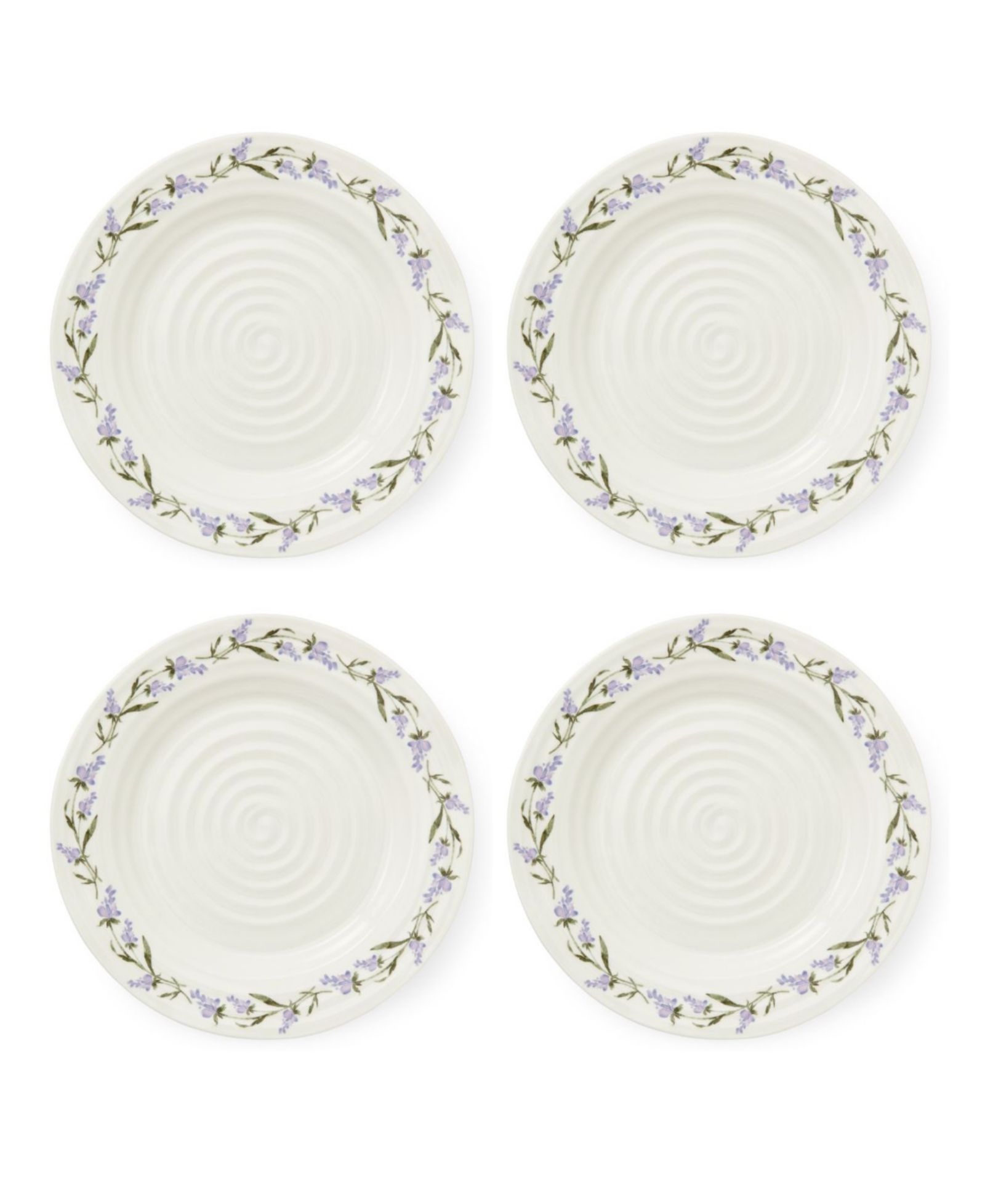 Portmeirion Sophie Conran Lavandula обеденные тарелки, набор из 4 шт
