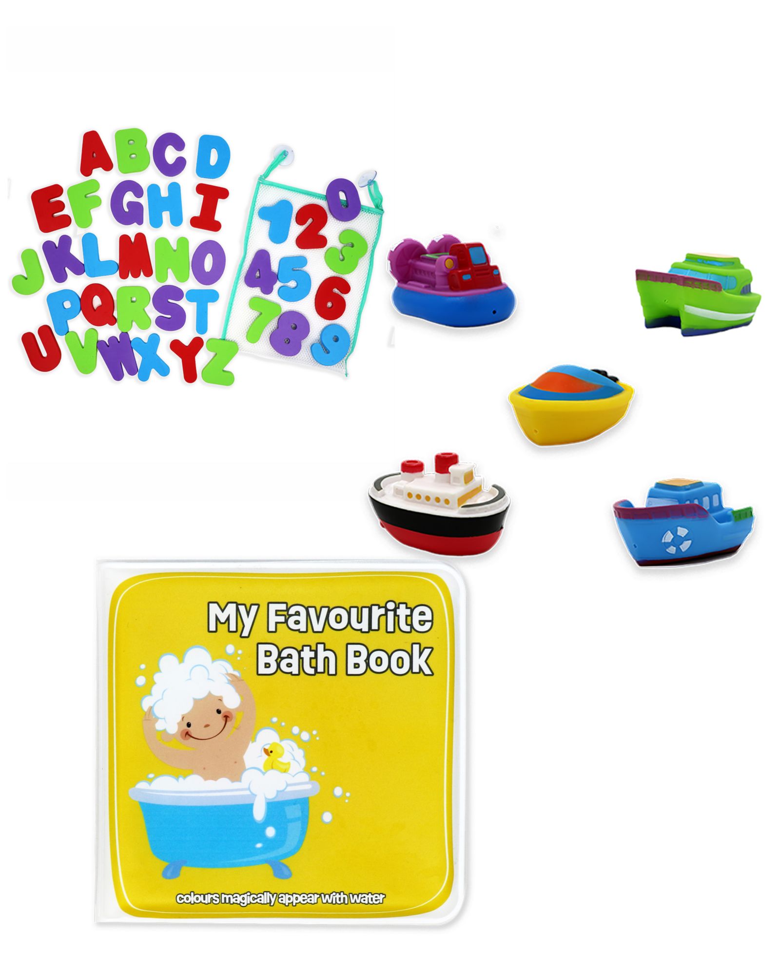 Tendertyme Baby Boys or Baby Girls Bath Toy Collection, 43 Piece Set