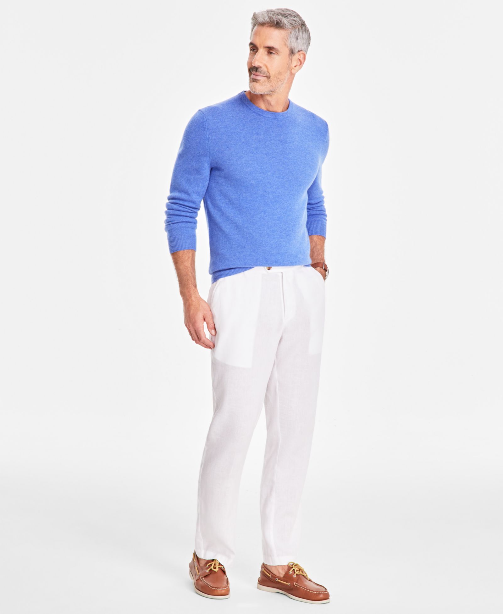 Club Room Men's Linen Pants, Created for Macy's
