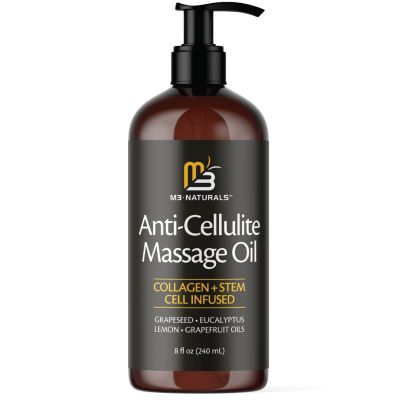 Масло для массажа M3 Anti-Cellulite, Грейпфрут и лимон | 8oz