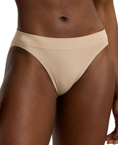 Lauren Ralph Lauren Women's Seamless Stretch Jersey Bikini Brief Underwear 4L0011