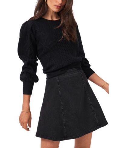 Свитер 1.STATE Women's Variegated Cables Crew Neck