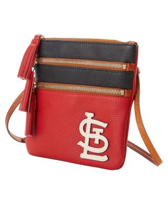 Женская сумка через плечо Dooney & Bourke St. Louis Cardinals Infield Triple Zip Crossbody Purse