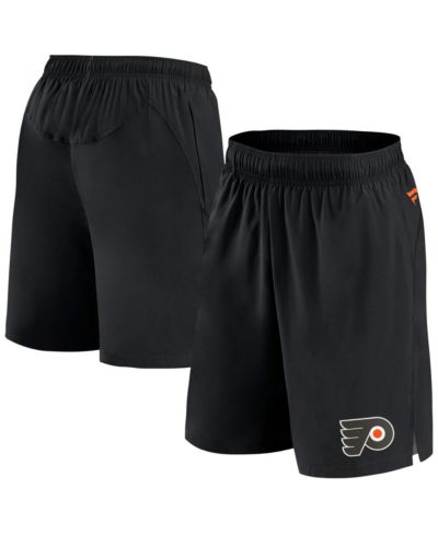 Мужские шорты Fanatics Black Philadelphia Flyers Authentic Pro Tech