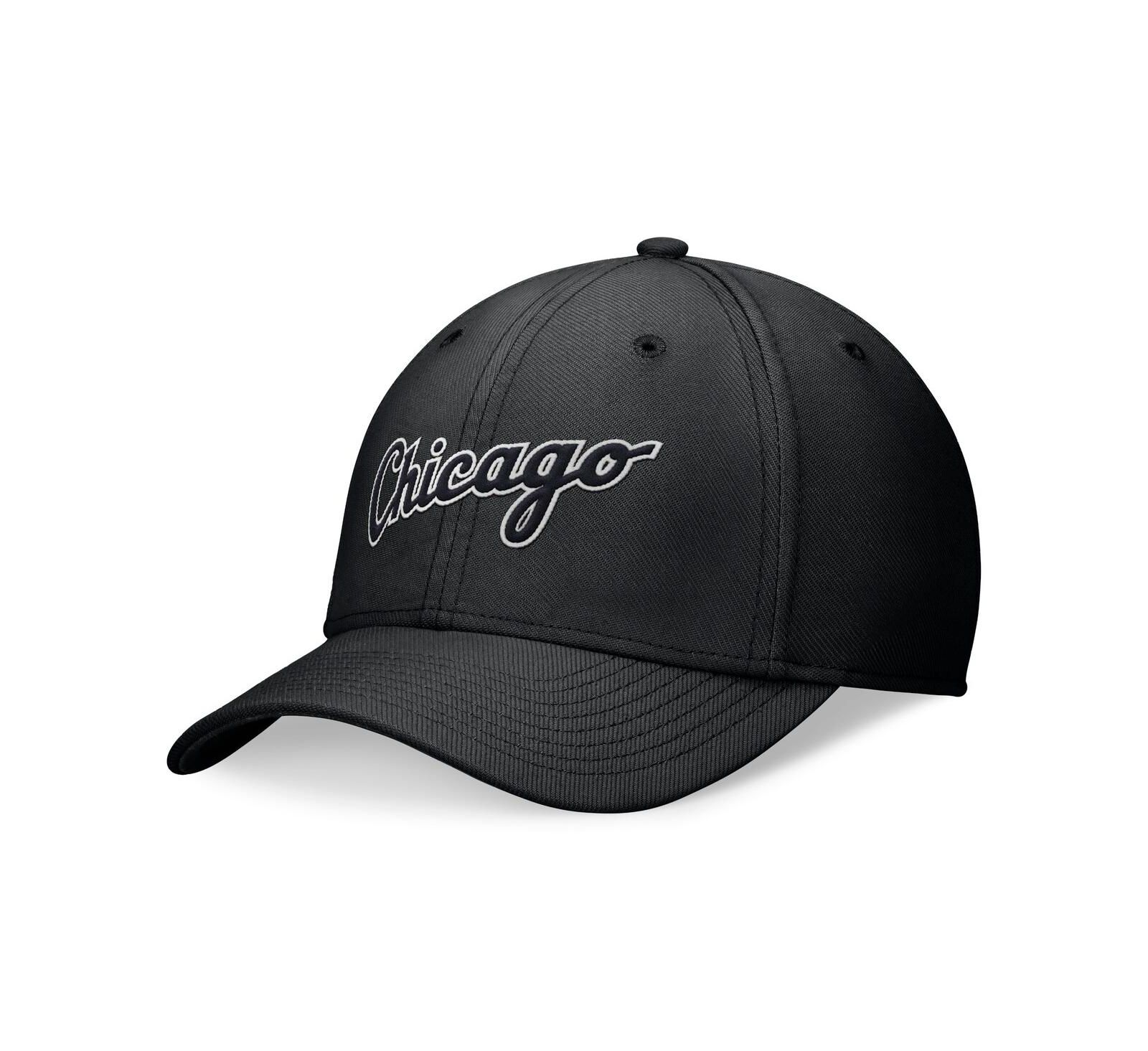 Мужская кепка Nike Black Chicago White Sox Evergreen Performance Flex