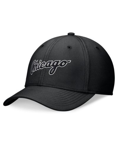 Men's Nike Black Chicago White Sox Evergreen Performance Flex Hat