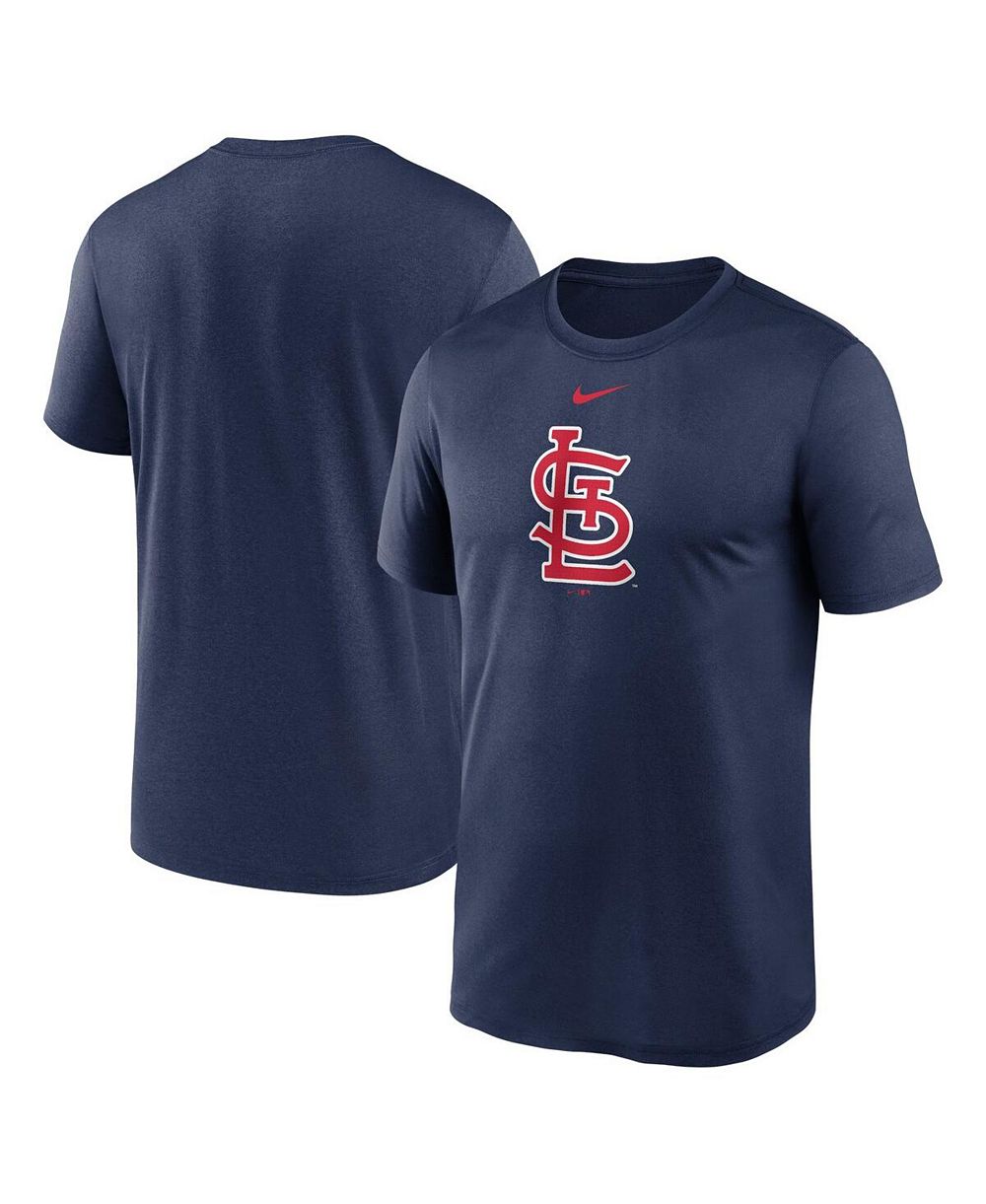 Мужская футболка Nike St. Louis Cardinals Legend Fuse, темно-синяя