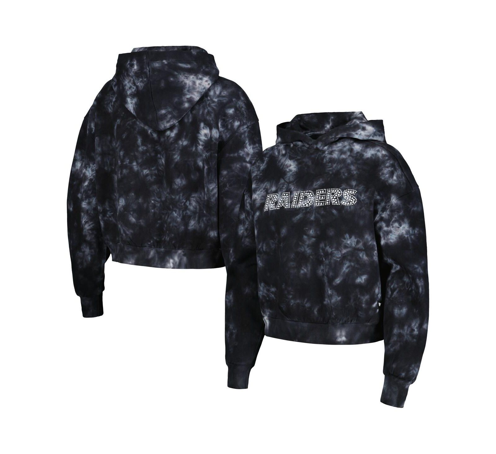 Женский худи кроп-топ с эффектом Tie-Dye от The Wild Collective