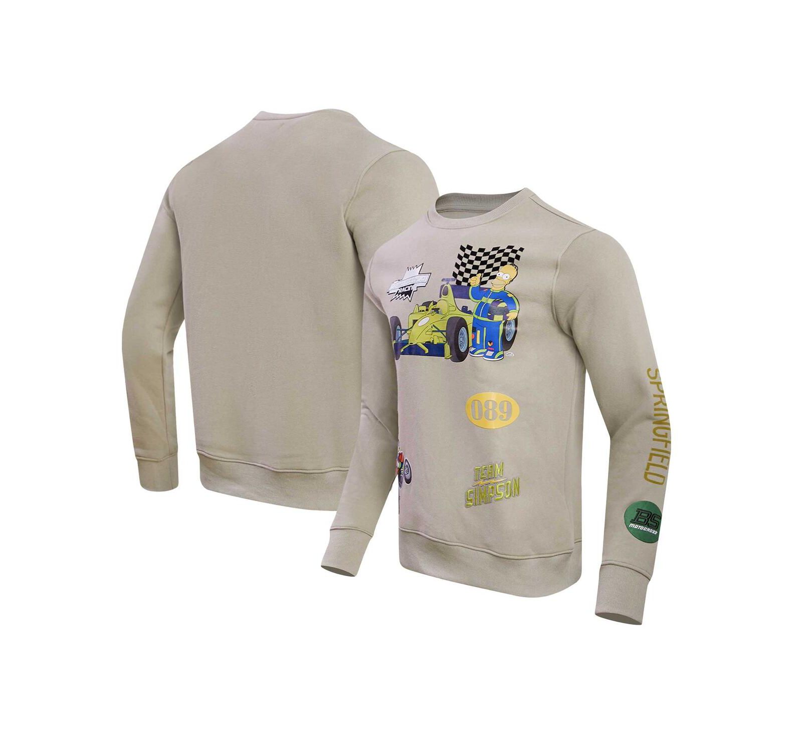 Мужское и женское худи Freeze Max Khaki The Simpsons Racing Simpsons