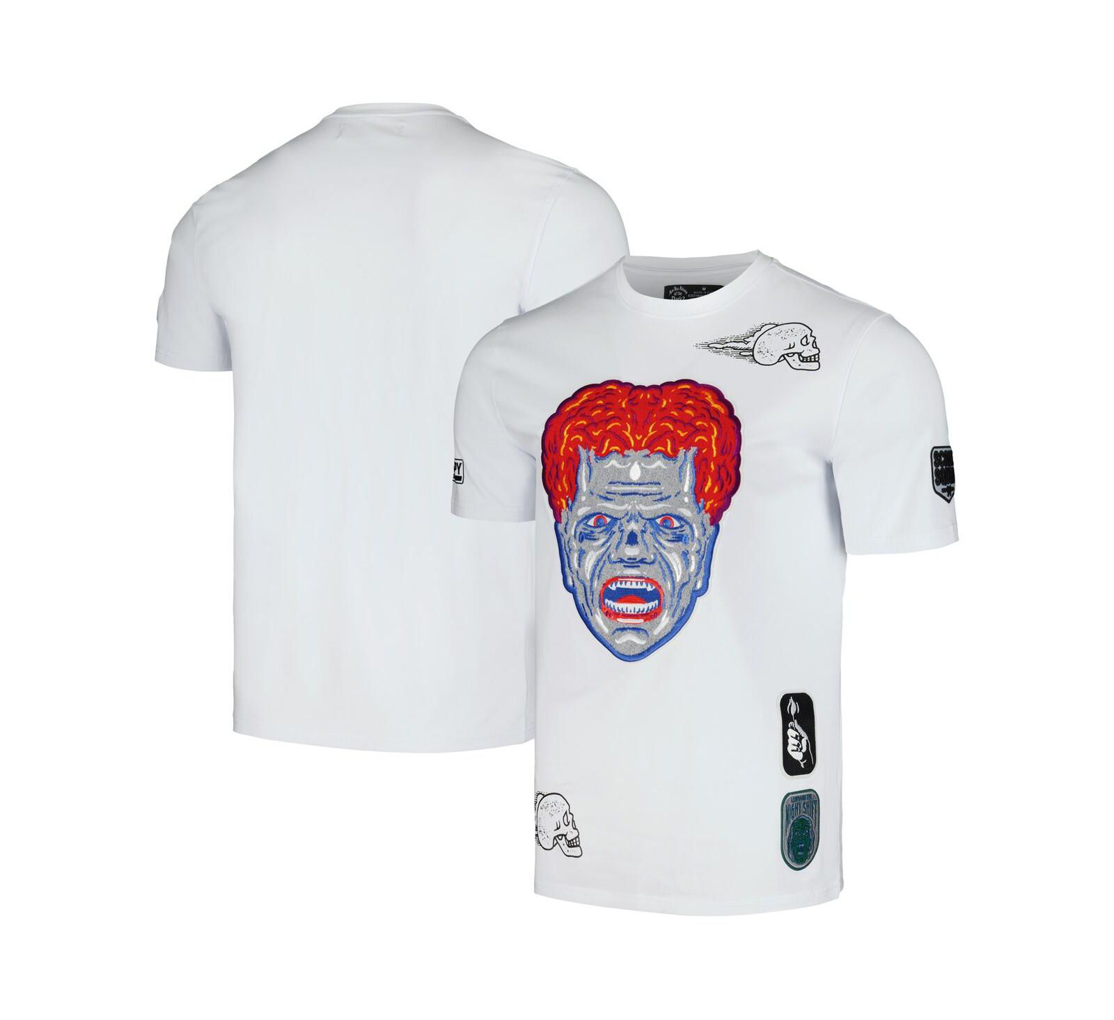 Men's and Women's Freeze Max White Are You Afraid of the Dark? Scare Squad Monster T-shirt