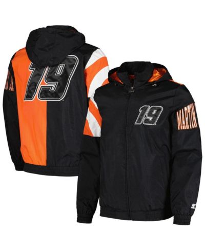 Мужская куртка Starter Black Martin Truex Jr Red Zone Full-Zip
