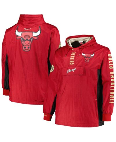 Men's Mitchell & Ness Мужская ветровка-анорак Chicago Bulls Hardwood Classics