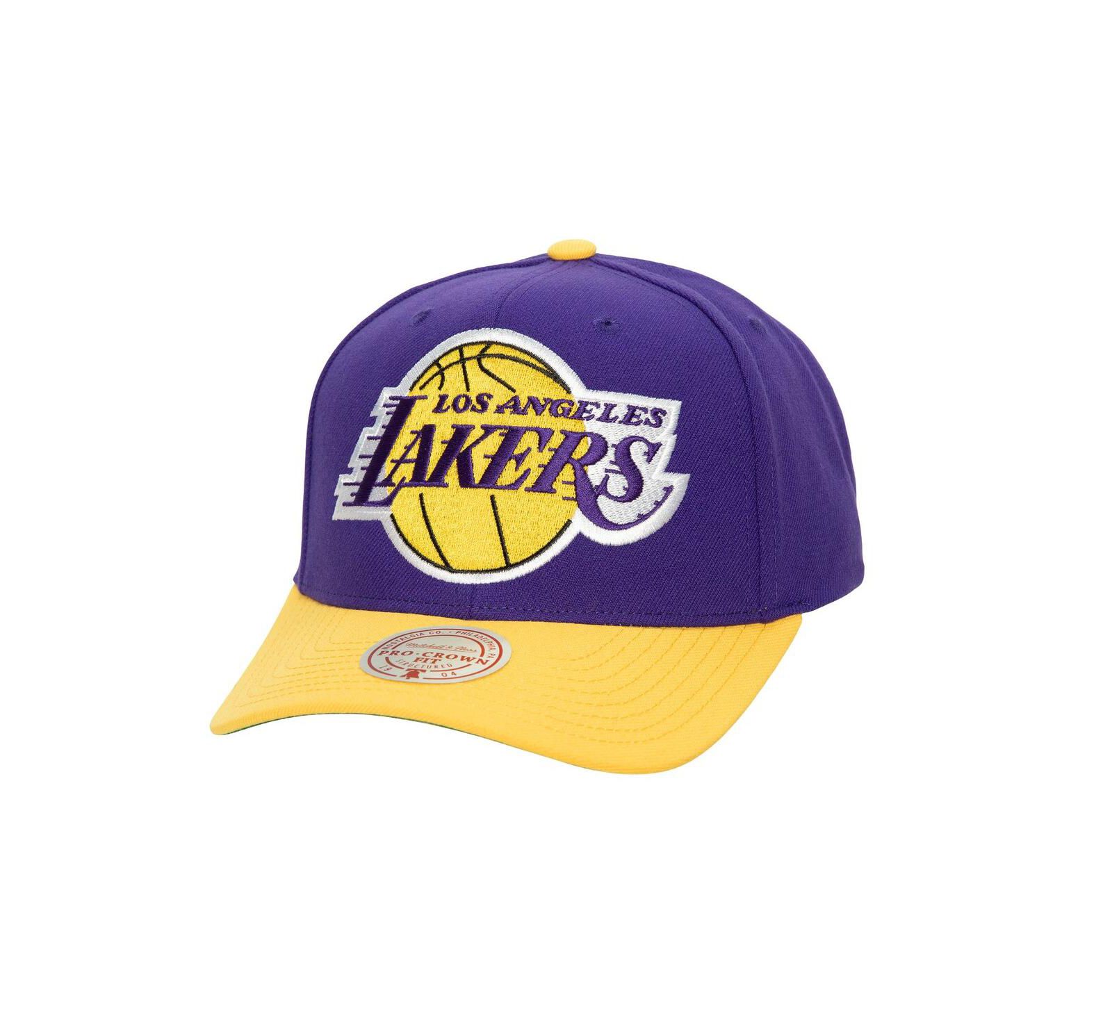 Мужская кепка Mitchell & Ness Los Angeles Lakers Purple Gold XL