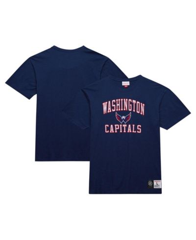 Мужская футболка Mitchell & Ness Navy Washington Capitals Legendary Slub