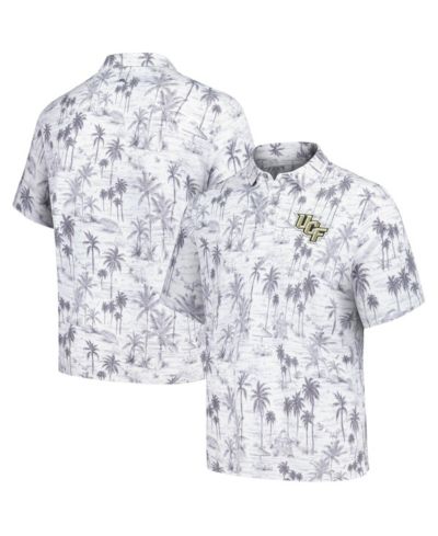 Мужской поло Tommy Bahama Gray UCF Knights Sport Cabana Shores IslandZone Tri-Blend