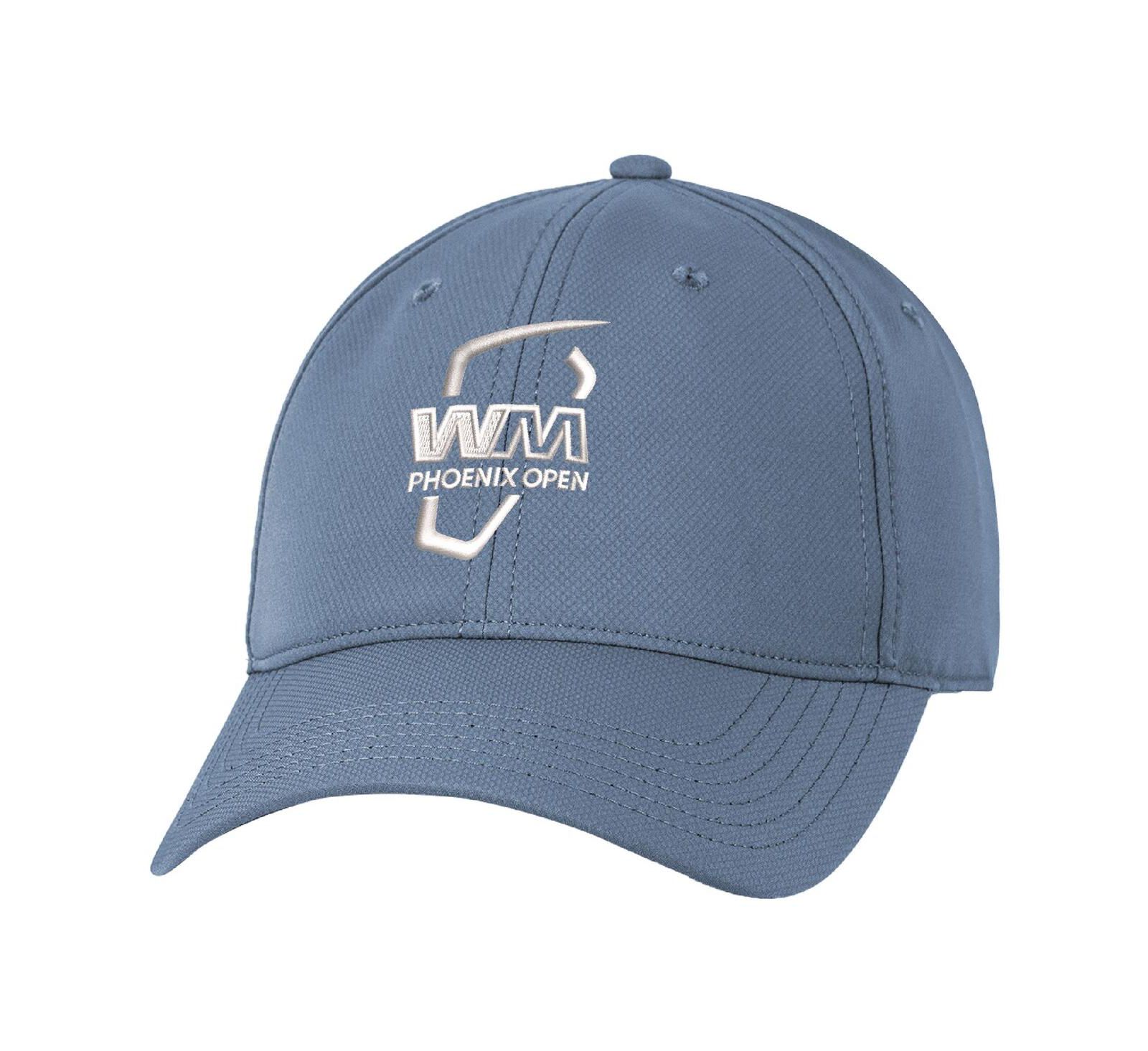 Ahead Мужская и женская регулируемая кепка Phoenix Open Frio Ultimate Fit AeroSphere Tech Blue