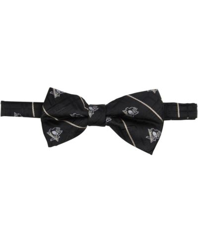 Мужской галстук-бабочка Oxford Black Pittsburgh Penguins Eagles Wings