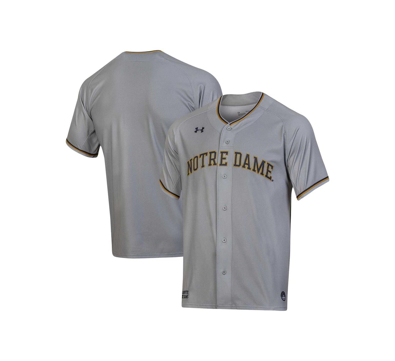 Мужская бейсбольная джерси Under Armour Notre Dame Fighting Irish Replica