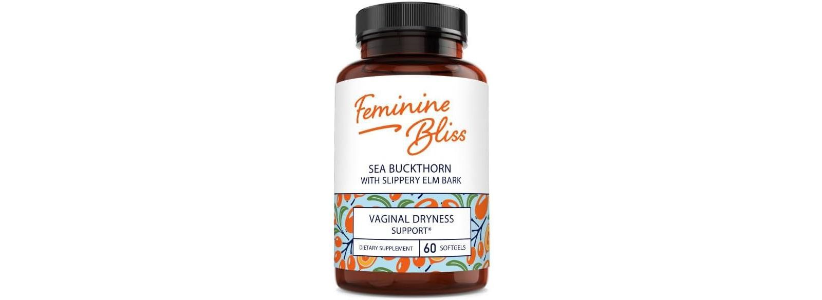Slippery Elm Bark & Sea Buckthorn Capsules, 60ct