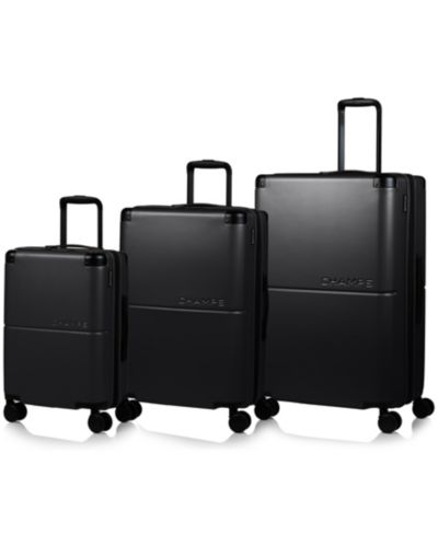 CHAMPS 3-Piece Earth Hardside Luggage Set with USB