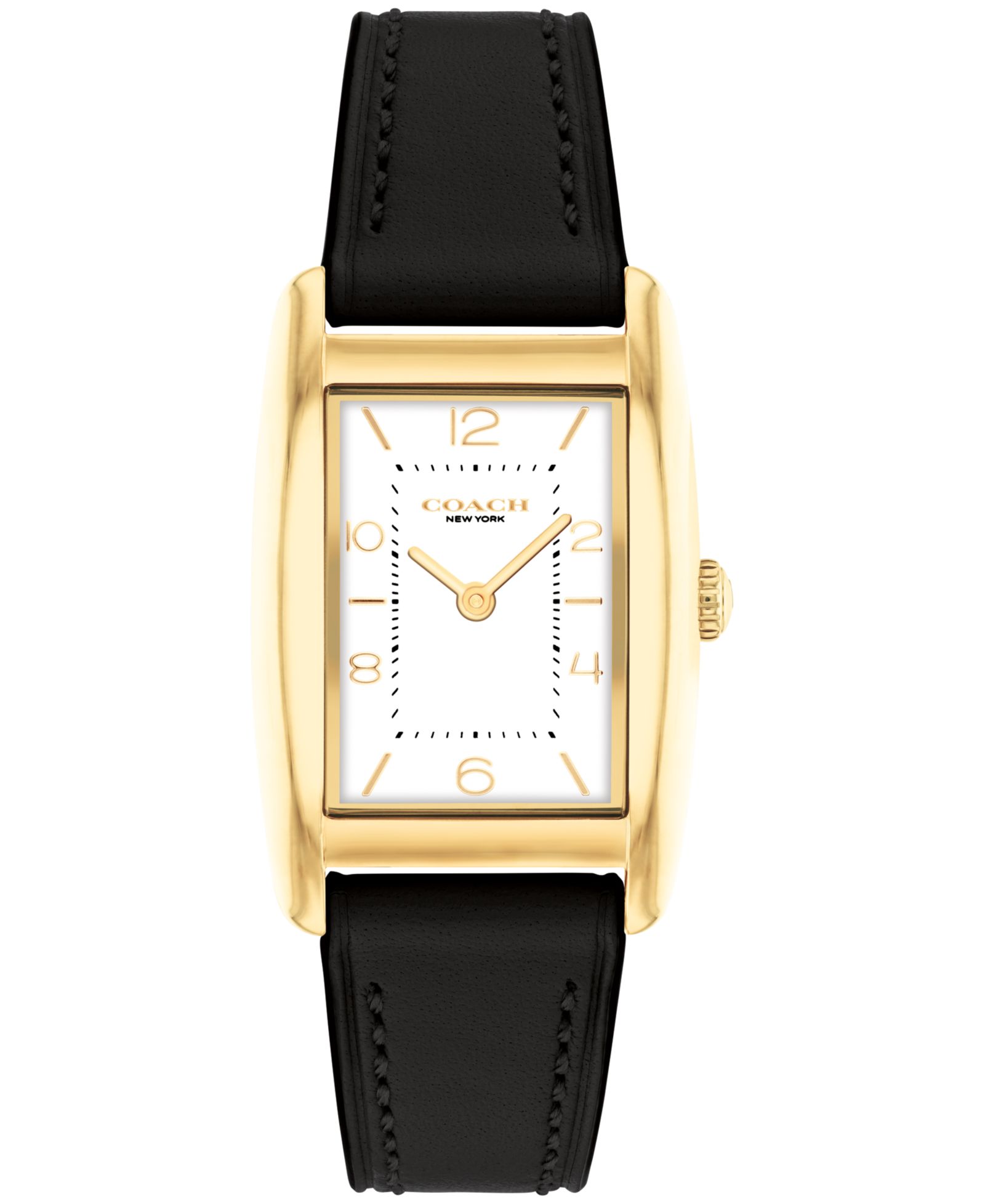 Женские часы COACH Reese Black Leather 24mm