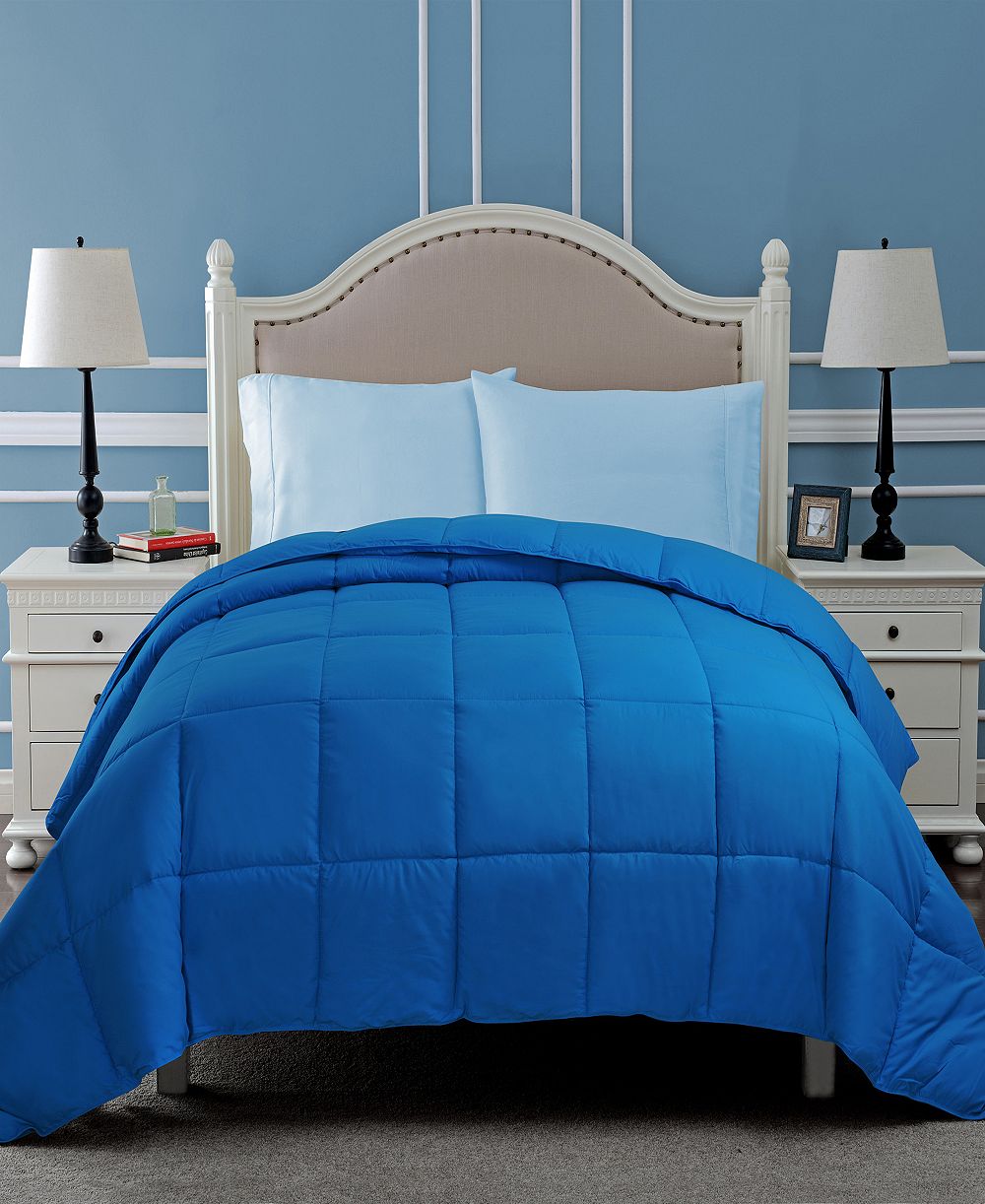 Superior All Season Down Alternative Reversible Comforter, Twin XL