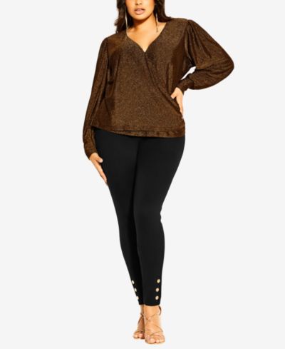 CITY CHIC Women's Glowing Top