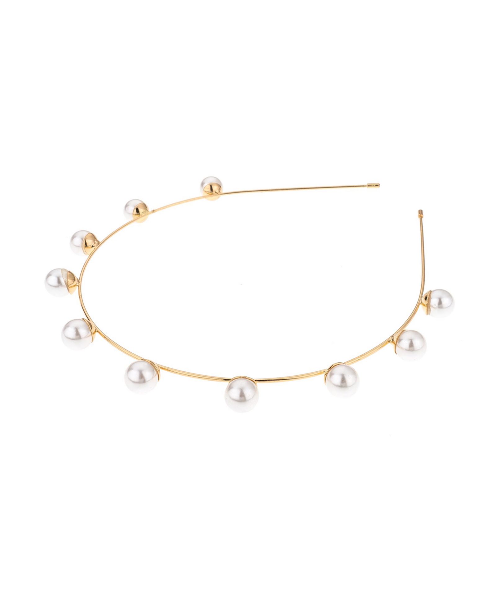 ETTIKA Imitation Pearl Studded Headband