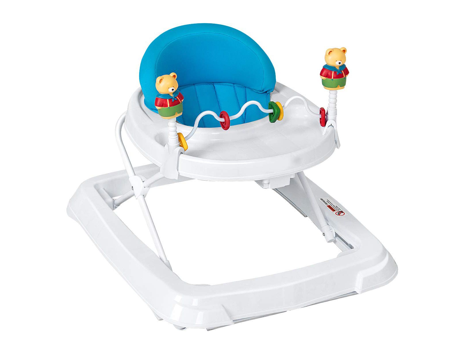 Adjustable Height Removable Folding Portable Baby Walker