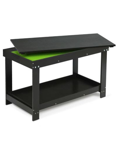 Slickblue Kids Solid Multifunctional Wood Activity Play Table
