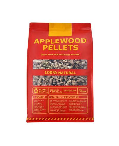 Деревянные пеллеты Apple Wood для гриля и смокера 20 Pound