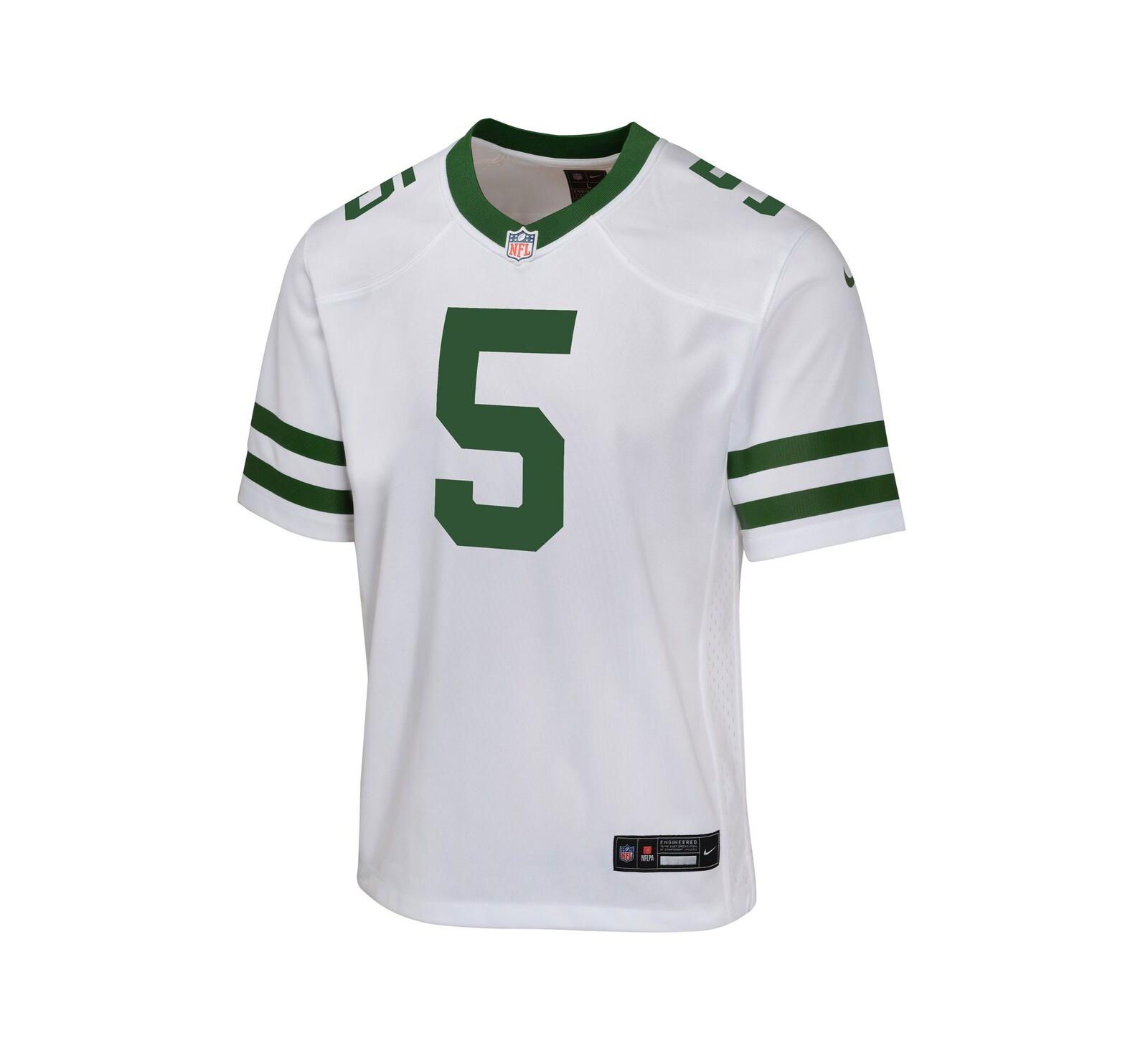 Nike Игровая джерси Garrett Wilson Legacy New York Jets для мальчиков и девочек