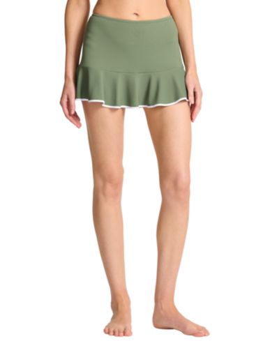 Tommy Bahama Женская юбка-шорты для плавания Cabana High-Waist