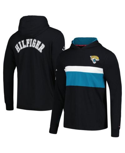 Мужская футболка-худи Tommy Hilfiger Black Jacksonville Jaguars Morgan с длинным рукавом