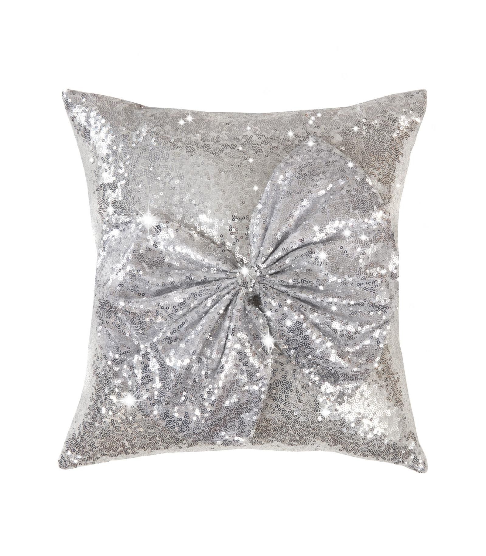 Парные декоративные подушки By Caprice Home Hollywood Bow Sequin Rouched