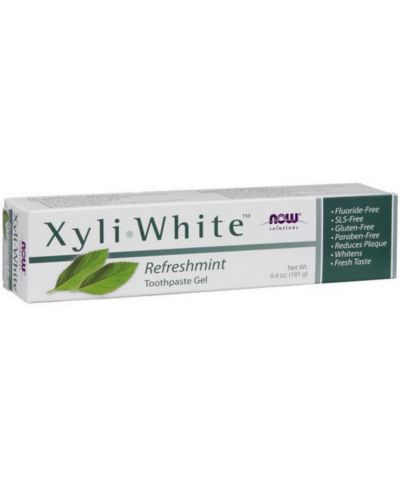 NOW Foods Xyliwhite Refreshmint Toothpaste Gel, 6.4 Oz