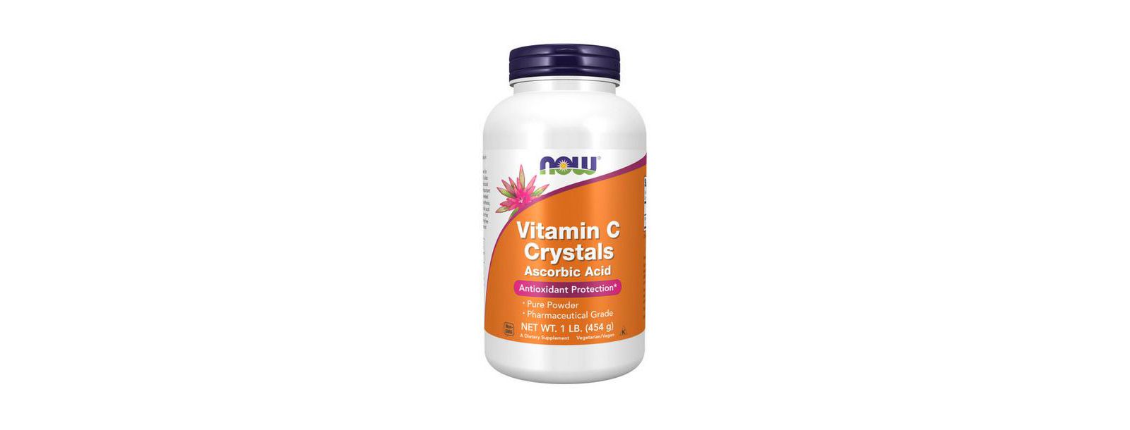 NOW Foods Vitamin C Crystals, 1 lbs