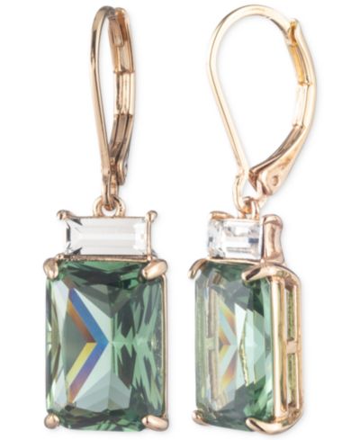 Серьги Lauren Ralph Lauren Gold-Tone Stone Drop