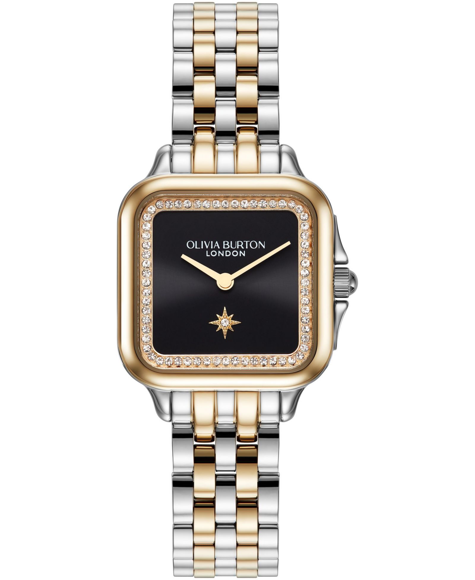 Женские часы Olivia Burton Grosvenor Two-Tone Stainless Steel 28mm