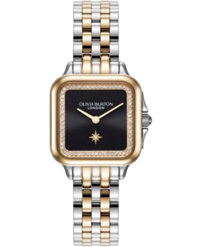 Женские часы Olivia Burton Grosvenor Two-Tone Stainless Steel 28mm