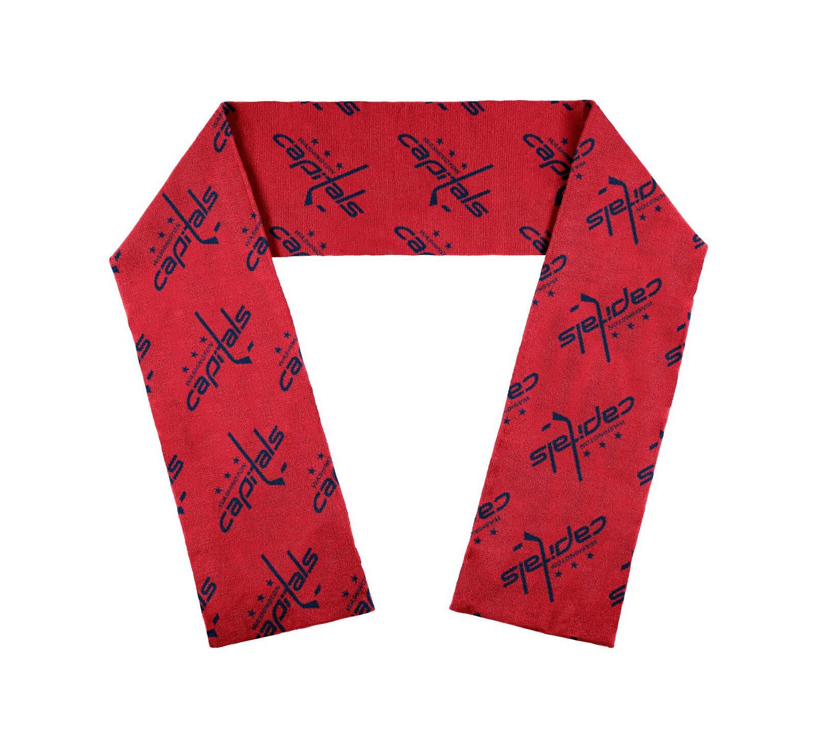 Женский шарф WEAR by Erin Andrews Washington Capitals Team Wordmark Scarf